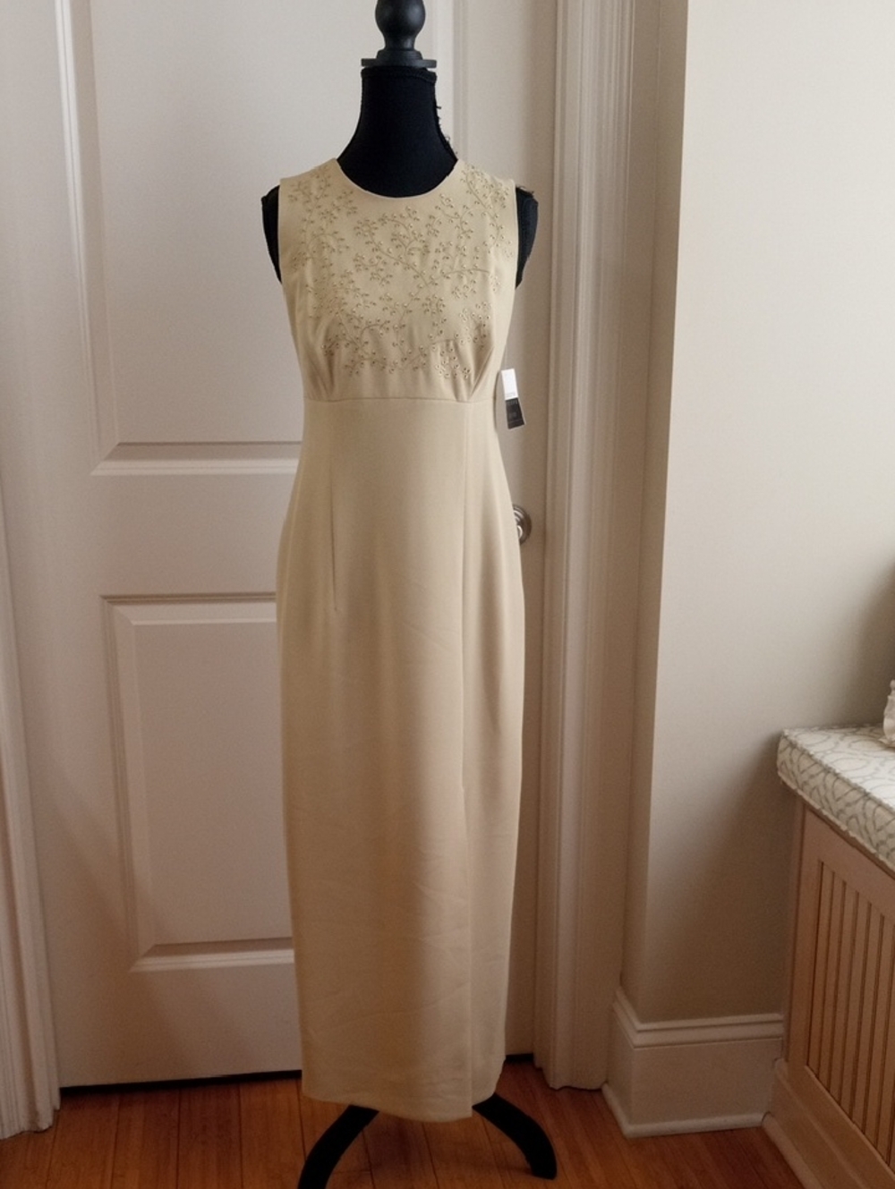 NWT Liz Claiborne Garden Bouquet Maxi Dress Petite 6P